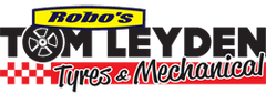 Robo's Tom Leyden Tyres & Mechanical logo