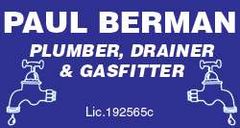Paul Berman Plumbing logo