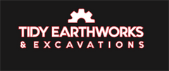 Tidy Earthworks & Excavations logo