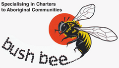 Bush Bee Bus–Charters to Aboriginal Communities logo