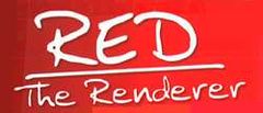 Red The Renderer logo