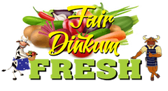 Fair Dinkum Fresh logo