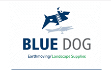Blue Dog Earthmoving logo