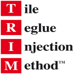 Tile Reglue Injection Method logo