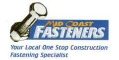 Mid Coast Fasteners logo