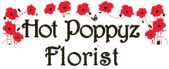 Hot Poppyz Florist logo