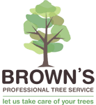 Brown's Professional Tree Service logo