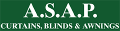A.S.A.P. Curtains, Blinds and Awnings logo