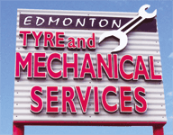 Edmonton Tyre and Mechanical Services logo