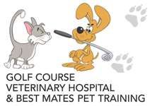 Golf Course Veterinary Hospital & Best Mates Pet Training logo