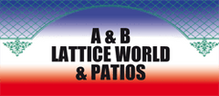 A&B Lattice World & Patios logo