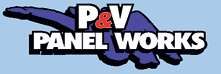 P & V Panel Works logo