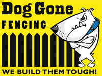 Dog Gone Fencing logo