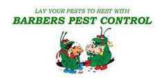 Barber's Pest Control logo