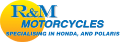 R & M Motorcycles logo