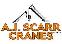 A.J. Scarr Cranes logo