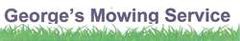 George's Mowing Service logo