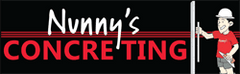 Nunny's Concreting logo