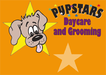 Pupstars Daycare and Grooming logo