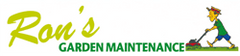Ron's Garden Maintenance logo