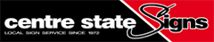 Centre State Signs logo