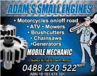 Adam's Small Engines logo
