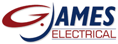 G. James Electrical Mackay logo