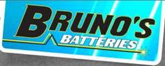 Bruno's Batteries logo