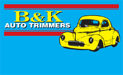 B & K Auto Trimmers logo