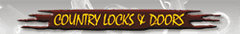 Country Locks & Doors logo