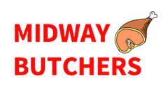 Midway Butchers logo