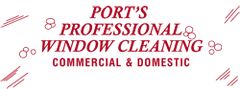 Port's Professional Window Cleaning logo