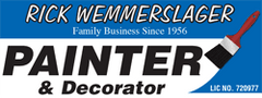 Rick Wemmerslager Painter & Decorator logo