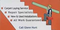 Glenn Hunt Carpet Laying Service logo