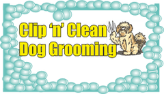 Clip 'n' Clean Dog Grooming logo