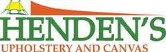 Henden's Upholstery & Canvas Gladstone logo