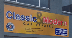 Modern Automotive logo