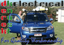 Derek Knust Electrical logo