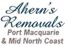 Ahern's Removals logo