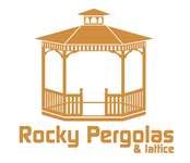 Rocky Pergolas and Lattice logo
