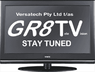 GR8 TV & Data logo