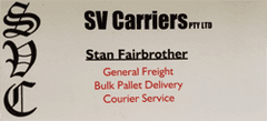 S V Carriers Pty Ltd logo
