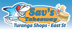Sav's Takeaway logo