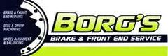 Borg's Brake & Front End Service logo