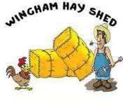 Wingham Hay Shed logo