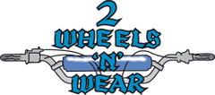 2 Wheels 'N' Wear logo
