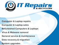 IT Repairs & Recyclers logo