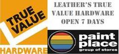 Leather's True Value Hardware logo
