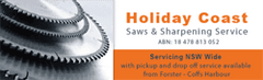 Holiday Coast Saws & Sharpening Service logo