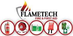 Flametech Fire & First Aid logo
